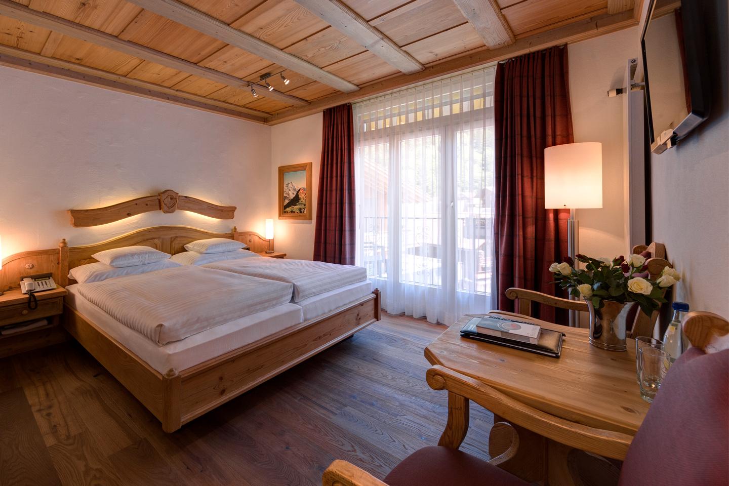 Hotel Schoenegg Wengen Habitación foto